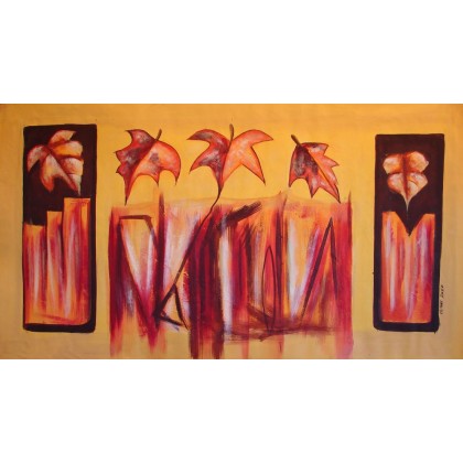 Τόμας Ρουσέλ - Φθινόπωρο (Φύλλα) - 70x140 cm (ME ΤΕΛΑΡΟ)
