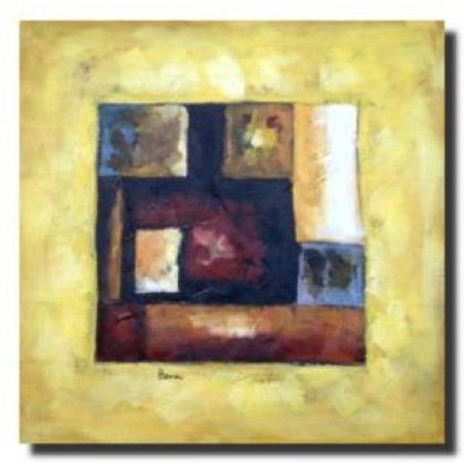 Μπάρα - Περπατώντας Σιωπηλοί - 80x80 cm (ME ΤΕΛΑΡΟ)