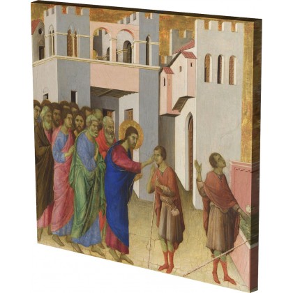 Duccio - Jesus opens the Eyes 