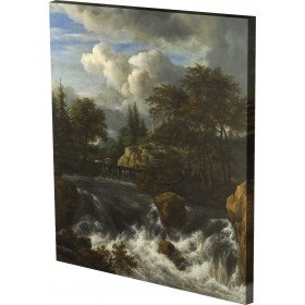 Jacob van Ruisdael - A Waterfa