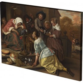 Jan Steen - The Effects of Int