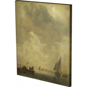 Jan van Goyen - A River Scene,