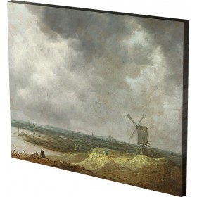 Jan van Goyen - A Windmill by 