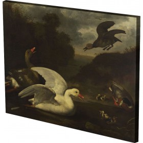 Johannes Spruyt - Geese and Du