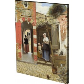 Pieter de Hooch - The Courtyar