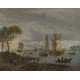 Abraham Storck - A River View